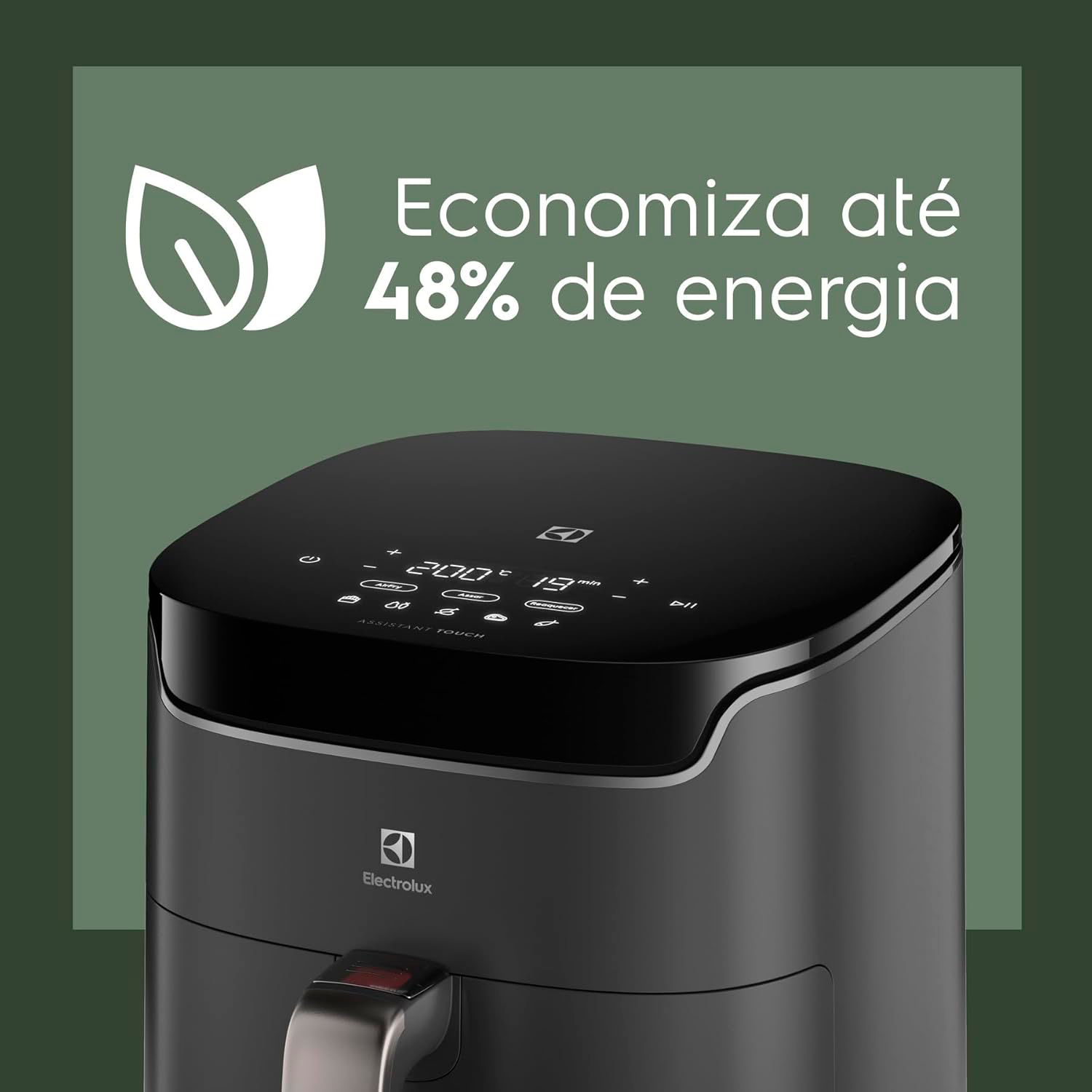 Fritadeira Elétrica Air Fryer Electrolux Eaf45 5,6L 1400w Fritadeira Elétrica Air Fryer Electrolux Eaf45 5,6L 1400w